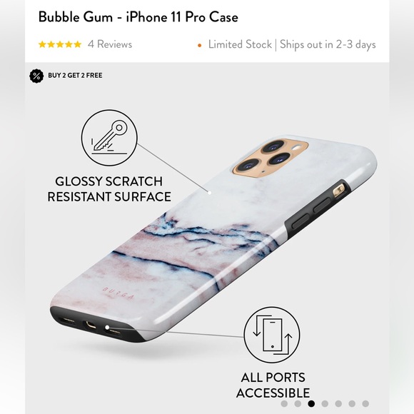 iPhone 11 Pro Burga Phone Cases - Picture 3 of 7